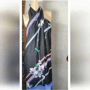 Vintage Sand Pebble Of Hawaii Floral Wrap Dress Size S/M